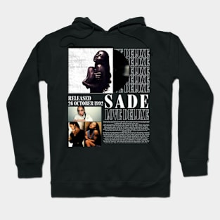 Sade Adu Released 26 October 1992 Hoodie